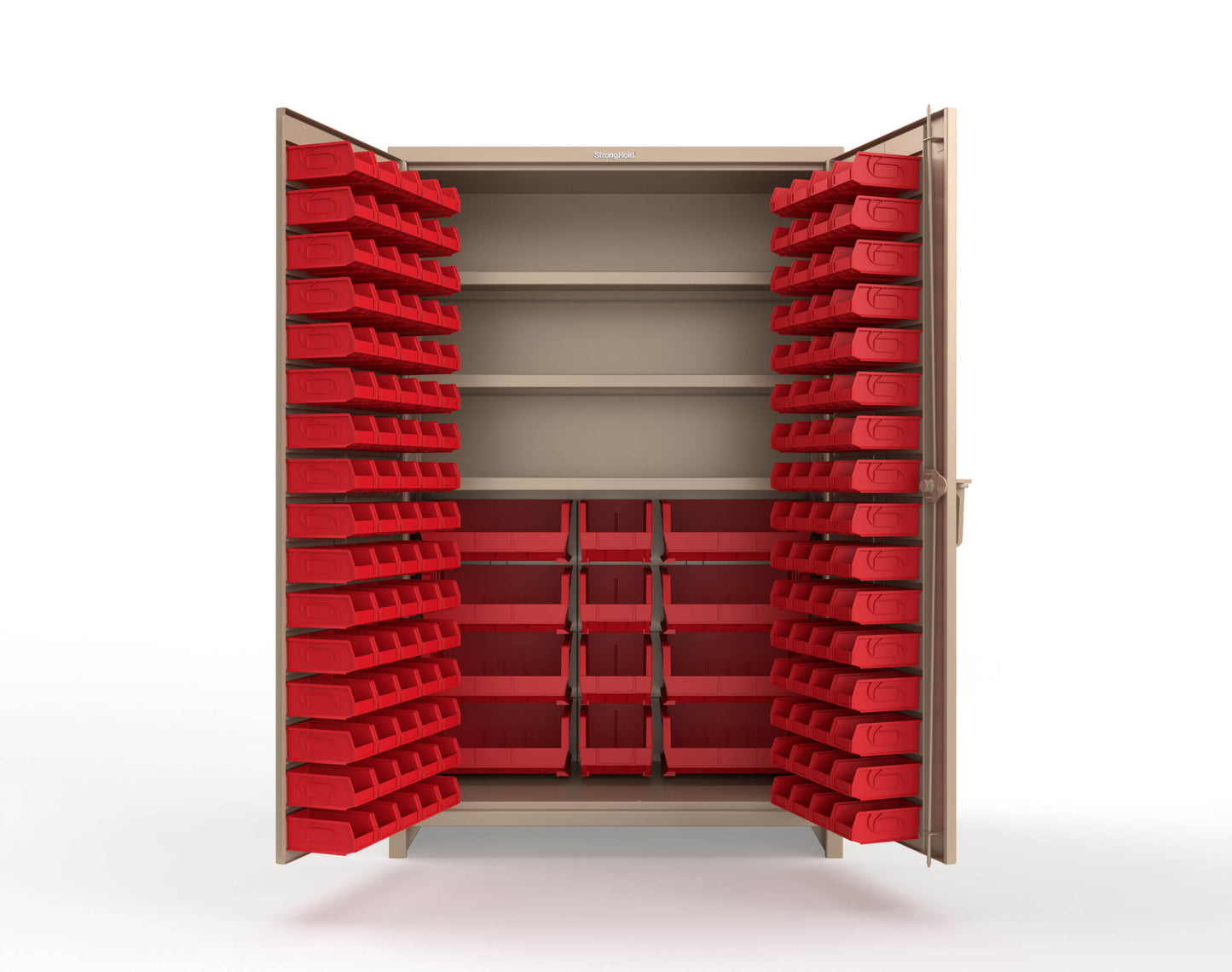 Beige (RAL 1019) / Red (RAL 3001)