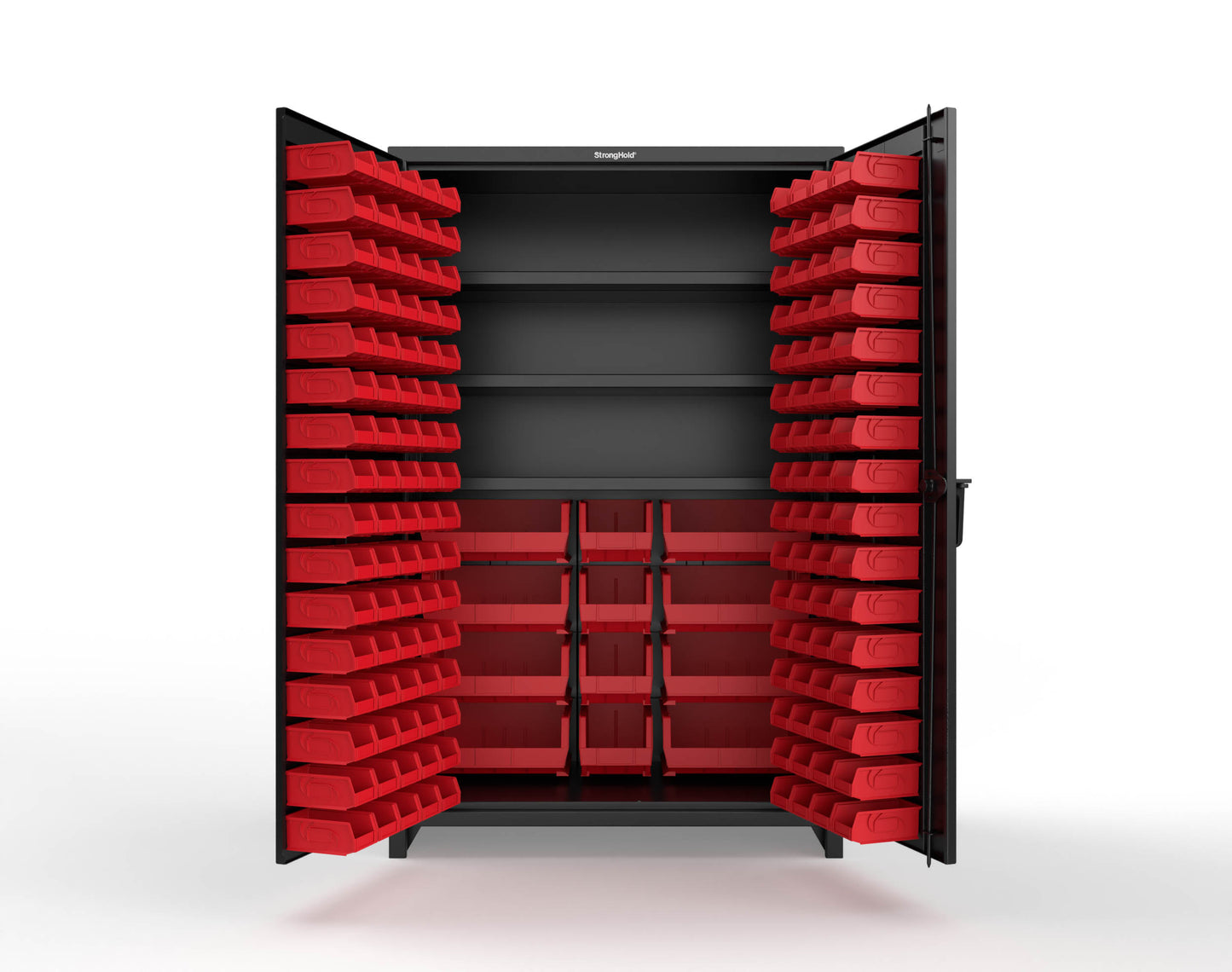 Black (RAL 9005) / Red (RAL 3001)