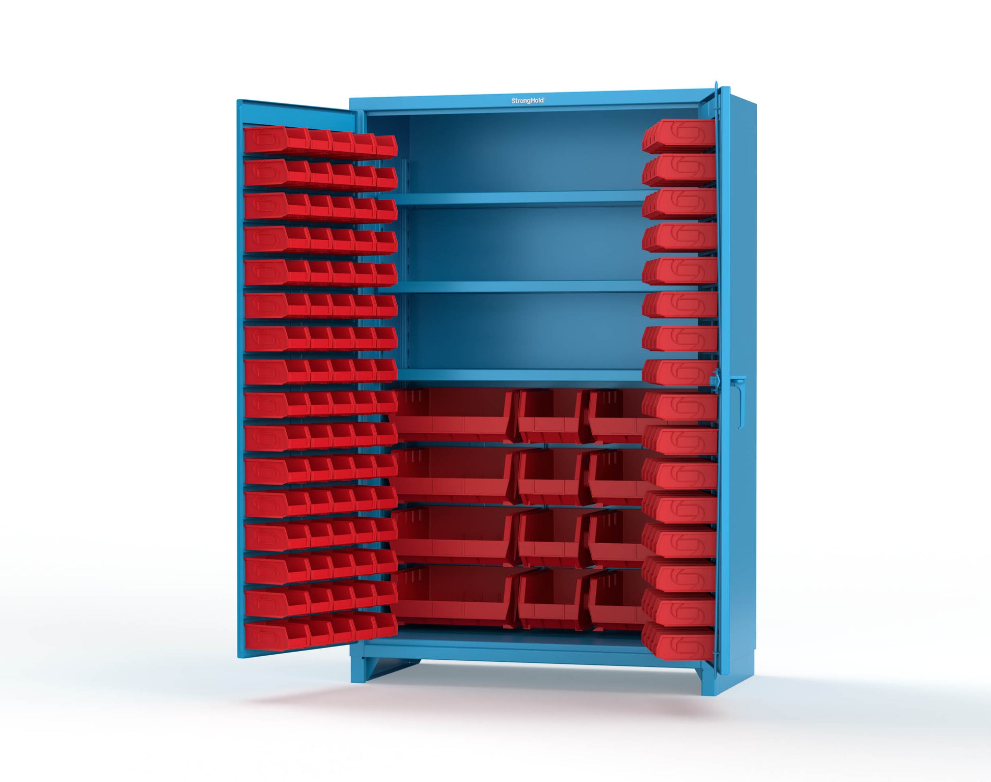 Light Blue (RAL 5012) / Red (RAL 3001)