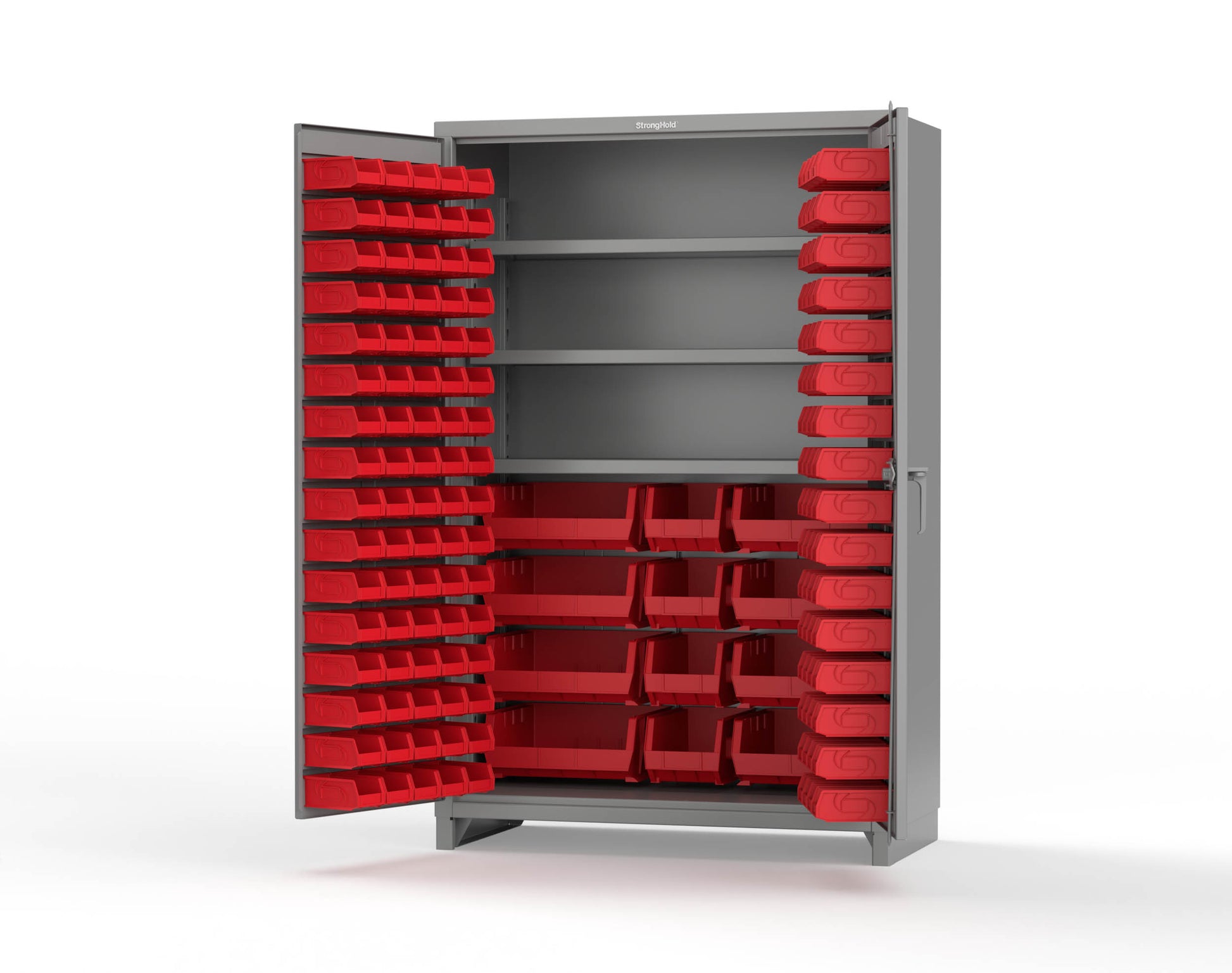 Dusty Gray (RAL 7037) / Red (RAL 3001)