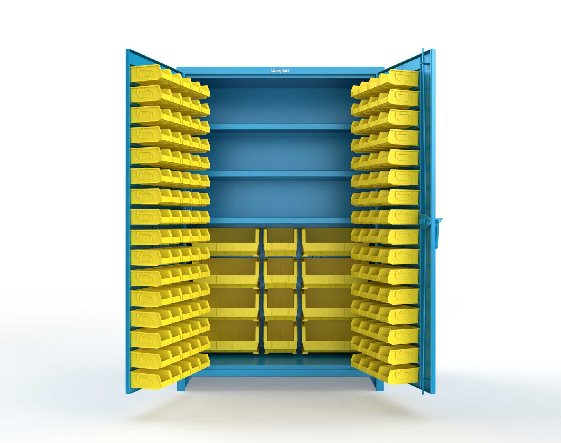 Light Blue (RAL 5012) / Yellow (RAL 1021)