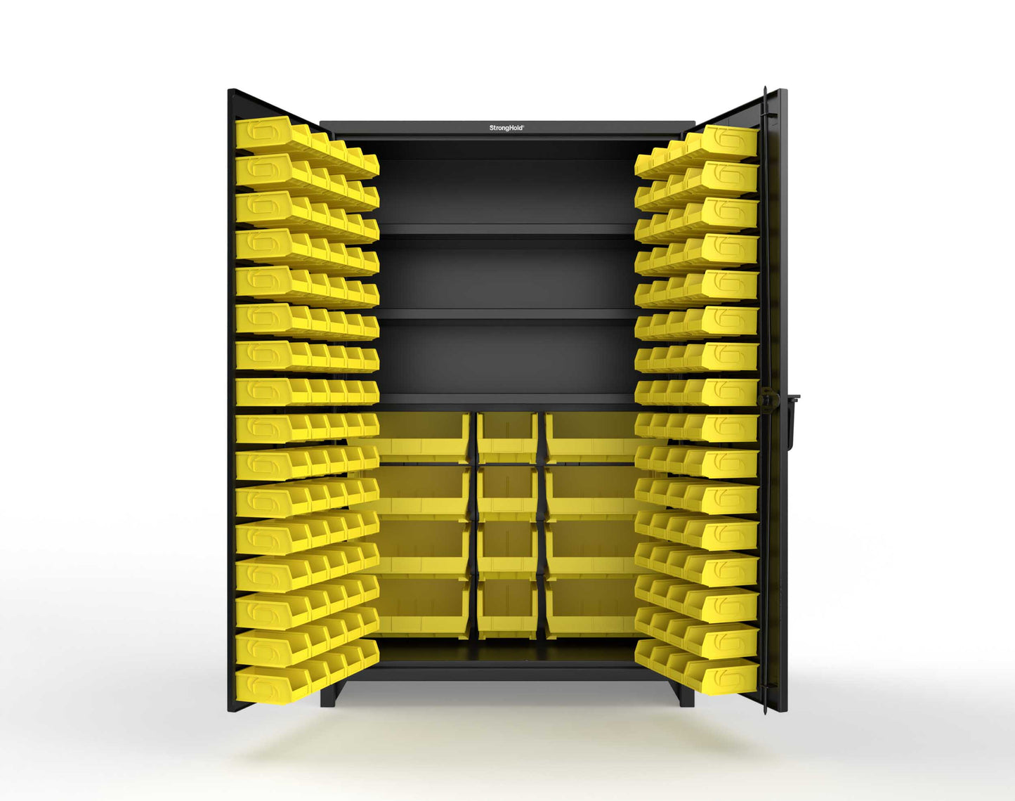 Black (RAL 9005) / Yellow (RAL 1021)