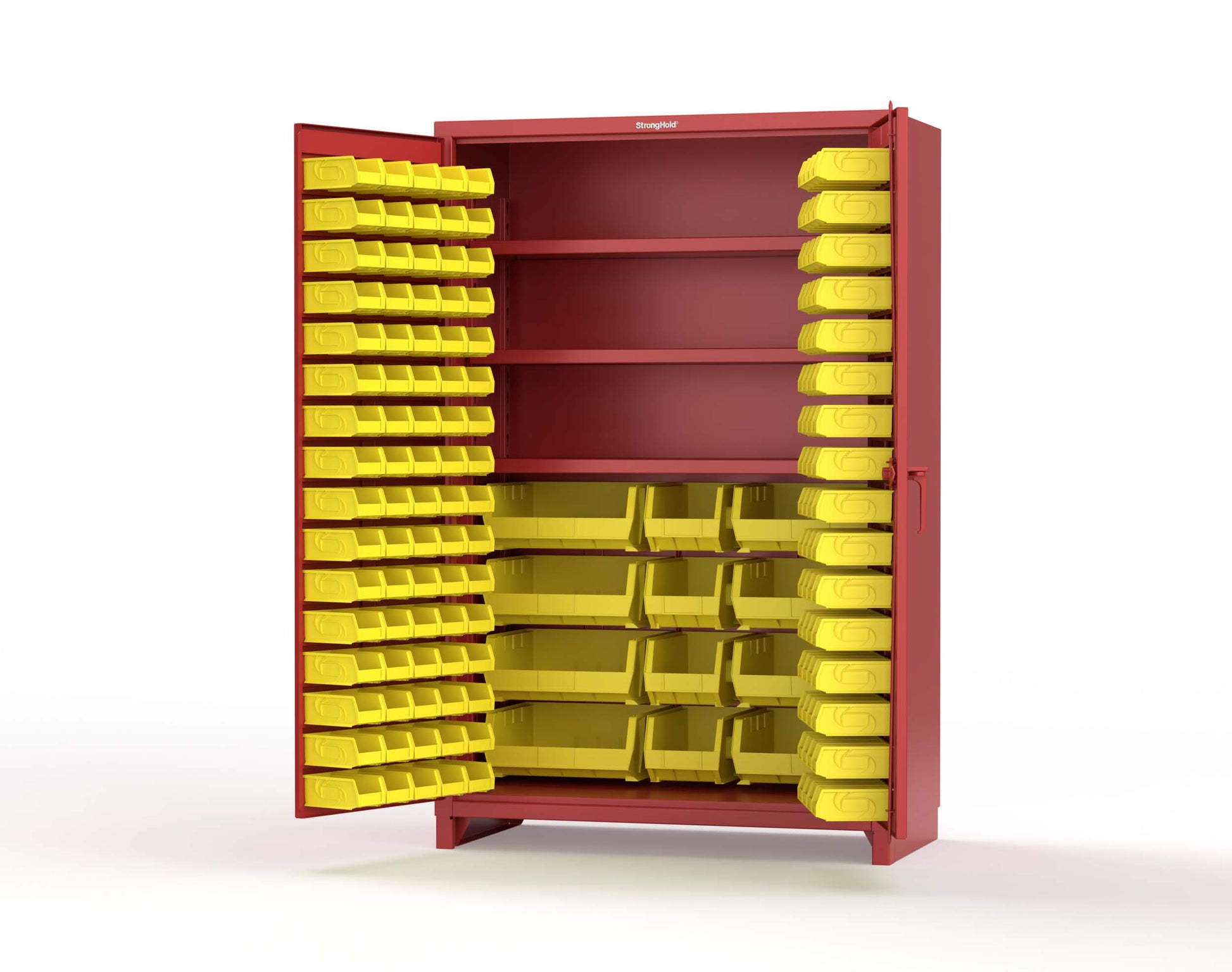 Red (RAL 3001) / Yellow (RAL 1021)