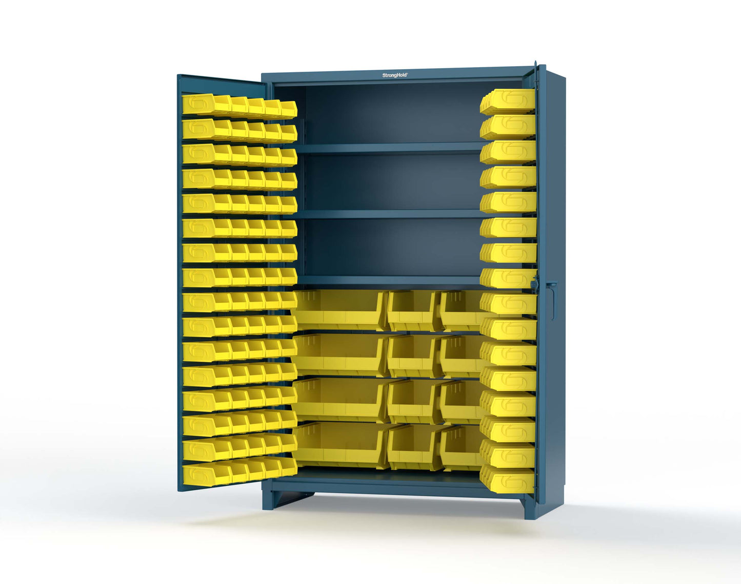 Blue (RAL 5001) / Yellow (RAL 1021)