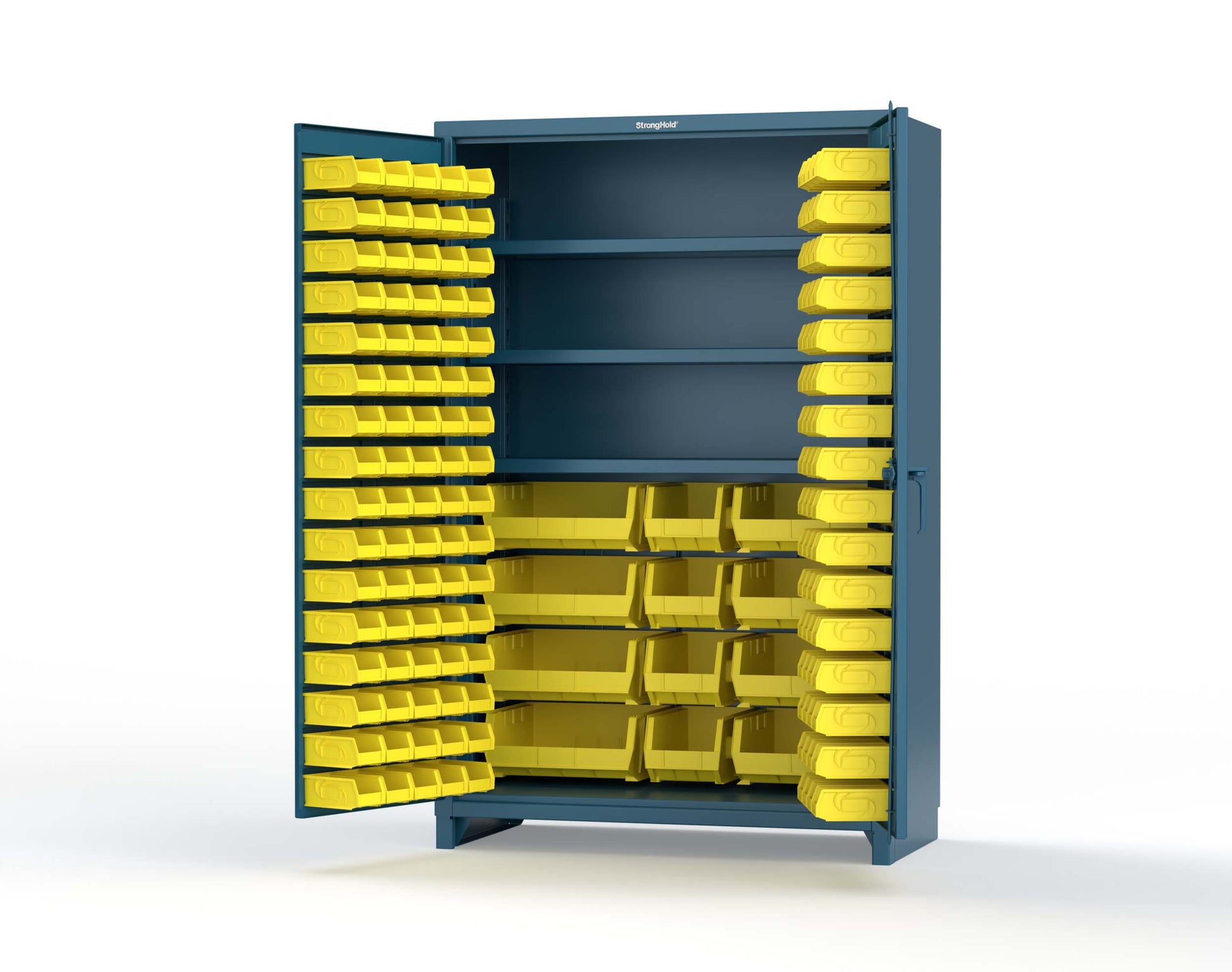 Blue (RAL 5001) / Yellow (RAL 1021)