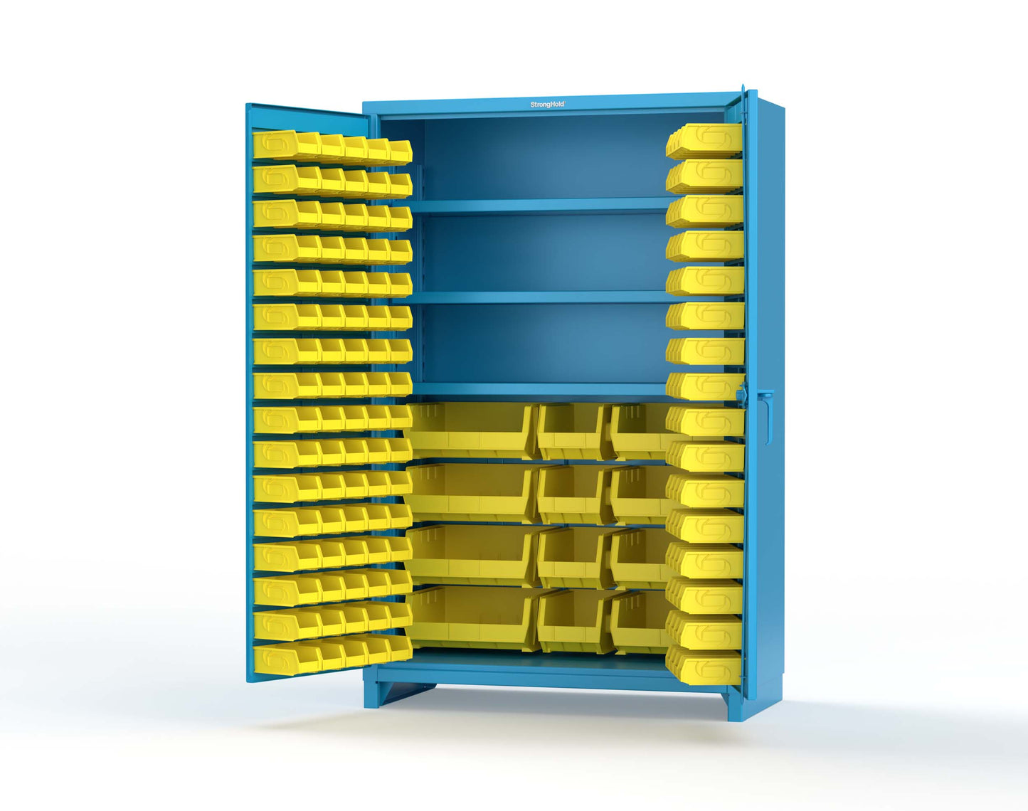 Light Blue (RAL 5012) / Yellow (RAL 1021)