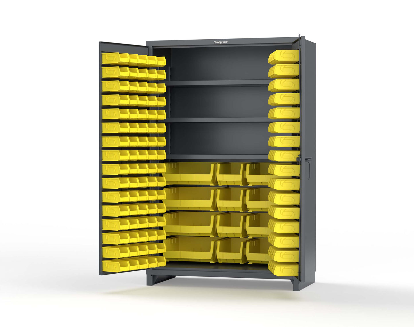 Dark Gray (RAL 7024) / Yellow (RAL 1021)