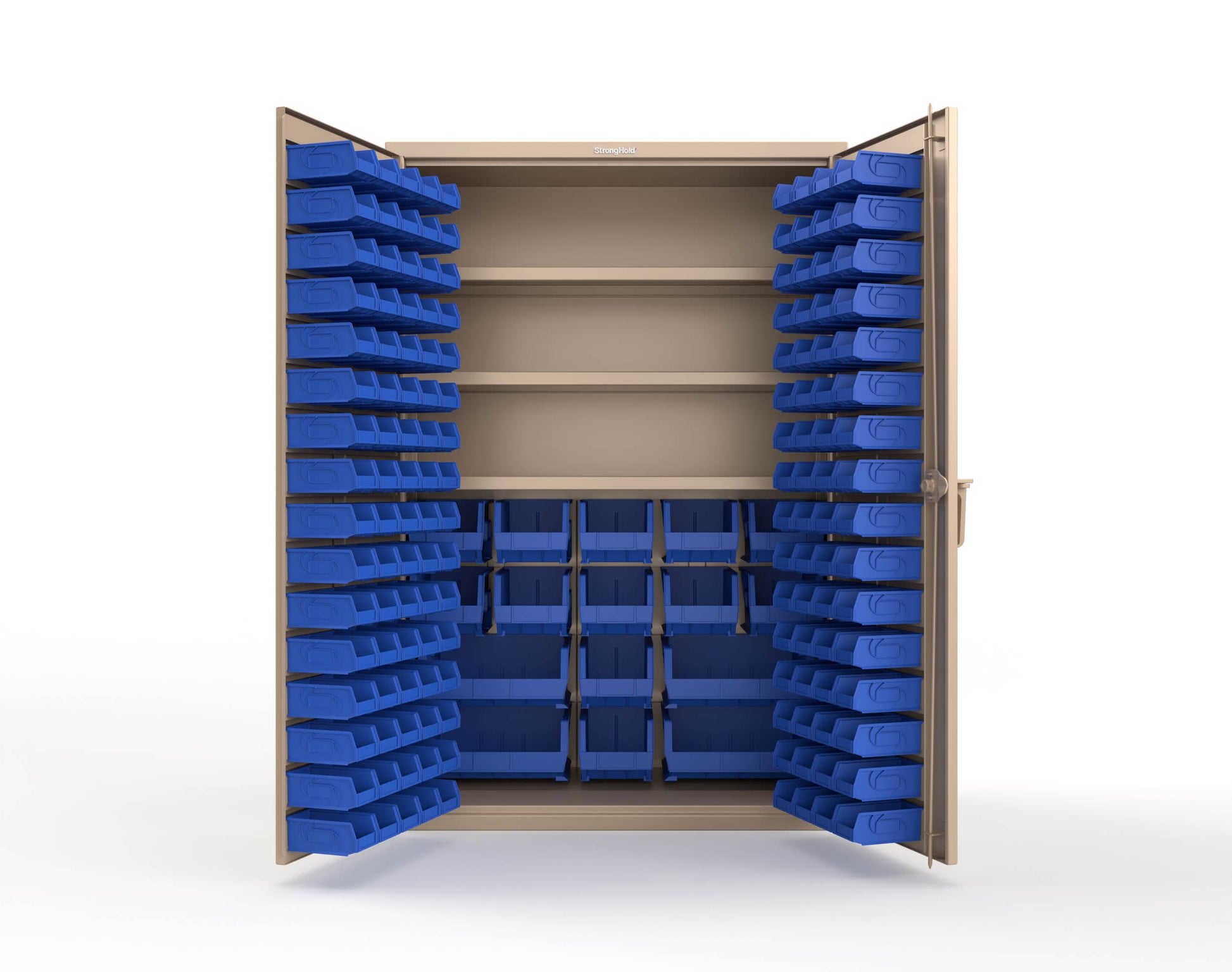 Beige (RAL 1019) / Blue (RAL 5001)