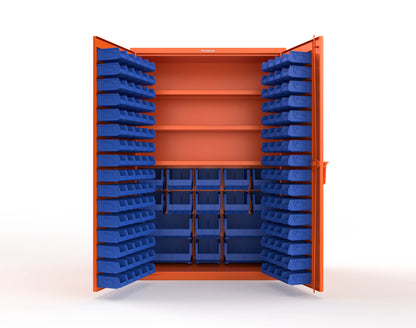 Orange (RAL 2009) / Blue (RAL 5001)