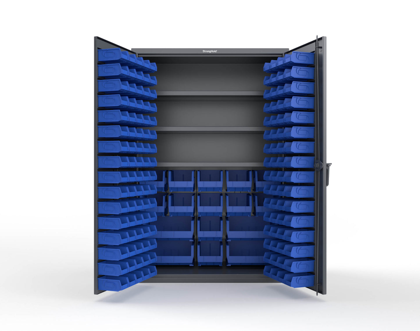 Dark Gray (RAL 7024) / Blue (RAL 5001)