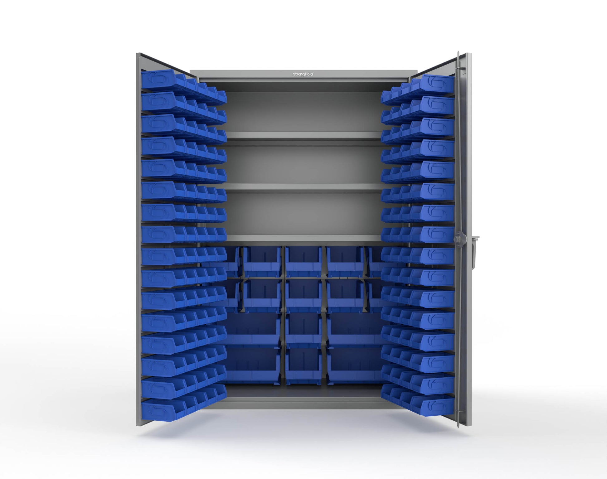 Dusty Gray (RAL 7037) / Blue (RAL 5001)