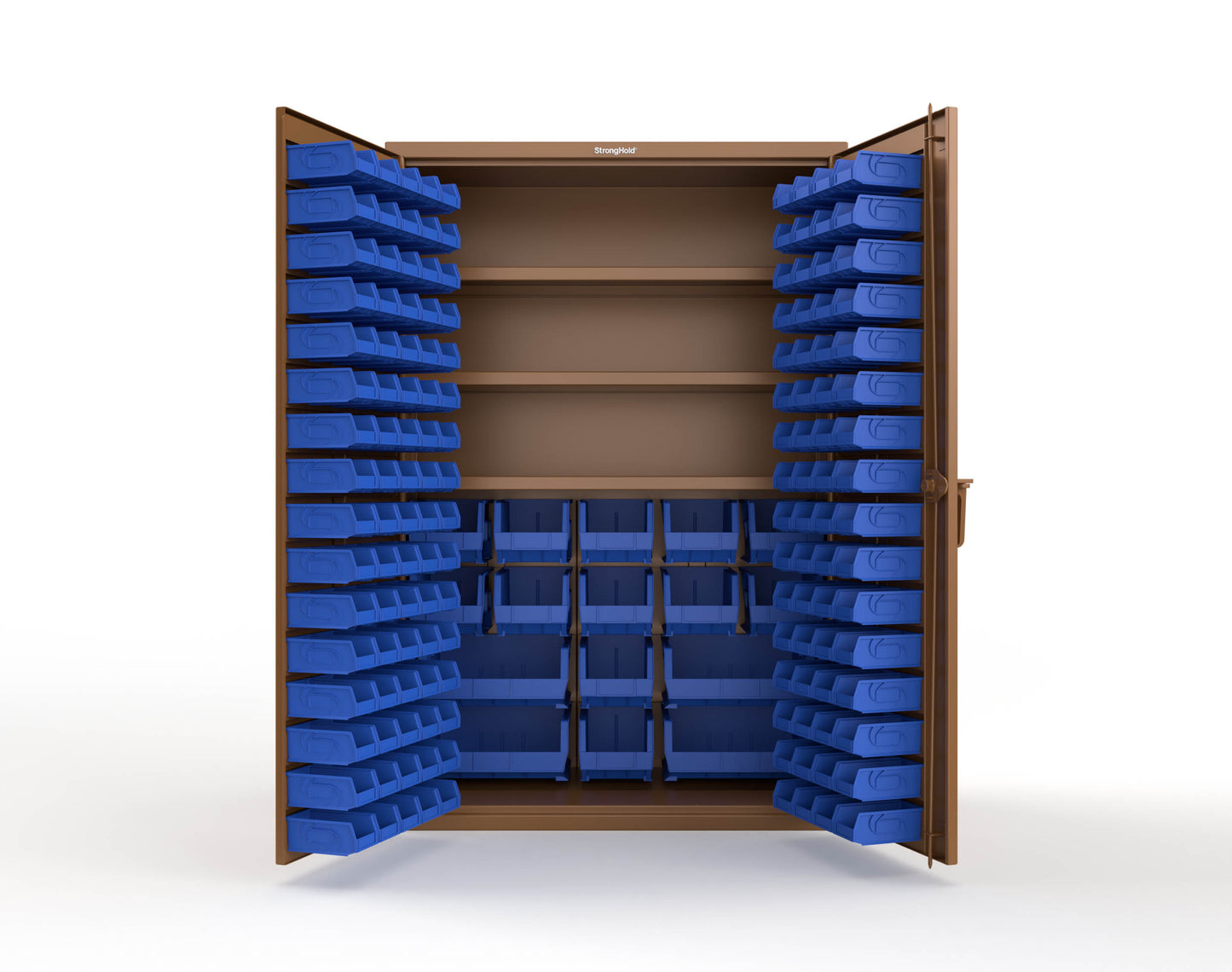 Brown (RAL 8008) / Blue (RAL 5001)