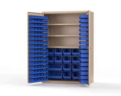 Beige (RAL 1019) / Blue (RAL 5001)