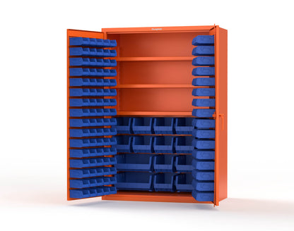 Orange (RAL 2009) / Blue (RAL 5001)