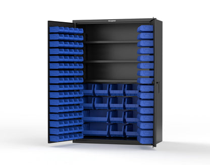 Black (RAL 9005) / Blue (RAL 5001)