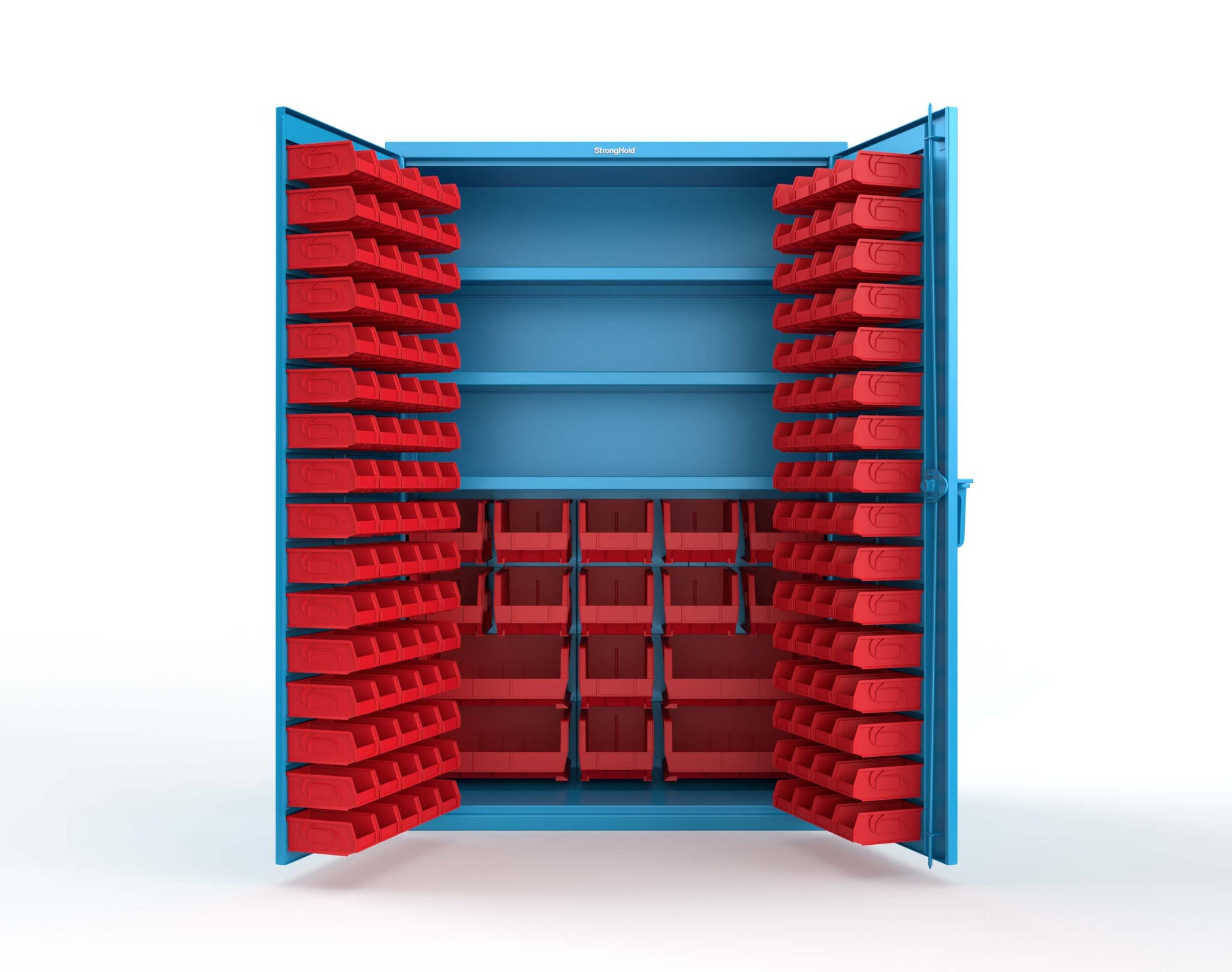 Light Blue (RAL 5012) / Red (RAL 3001)