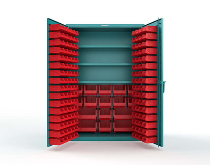 Teal (RAL 5021) / Red (RAL 3001)