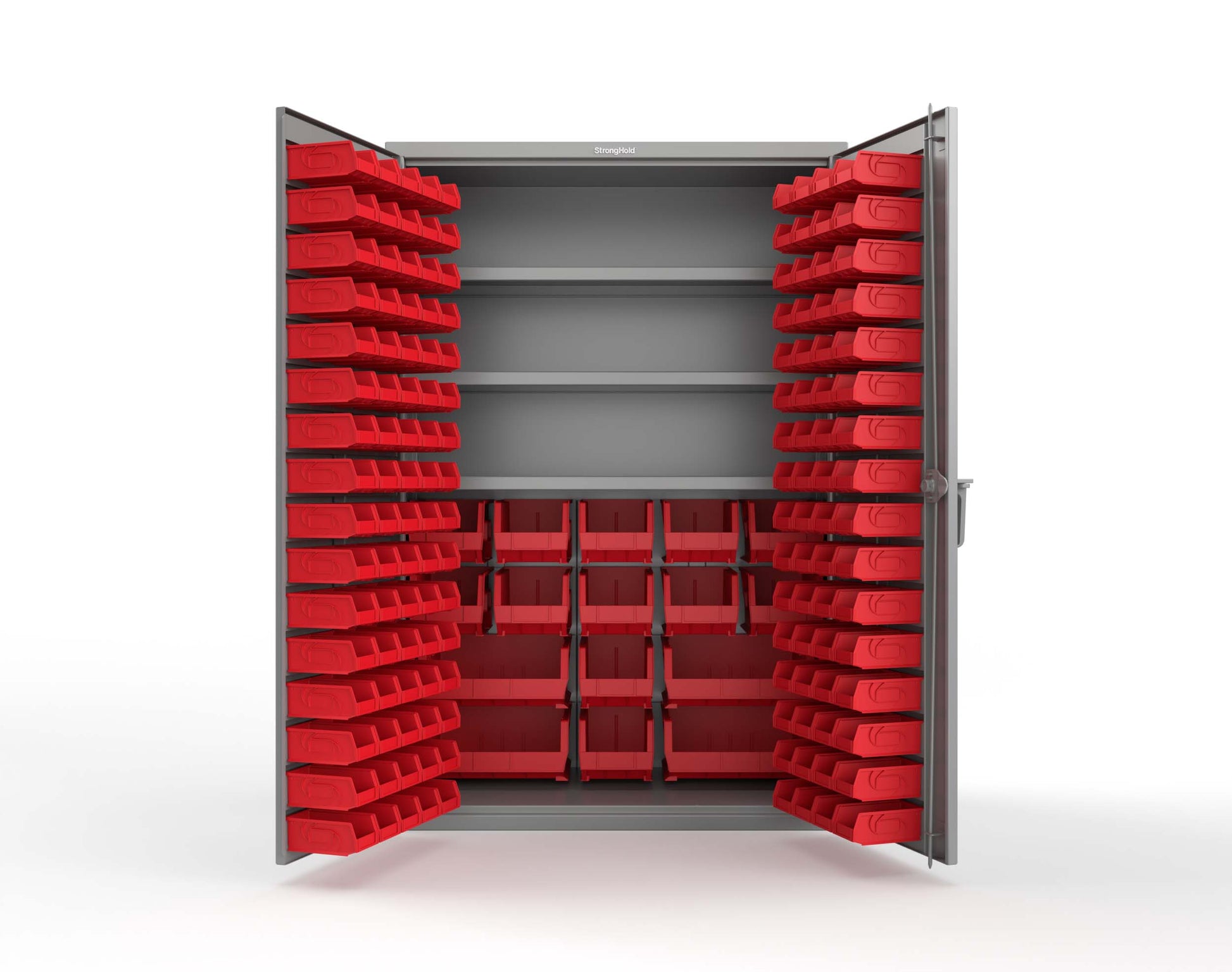 Dusty Gray (RAL 7037) / Red (RAL 3001)