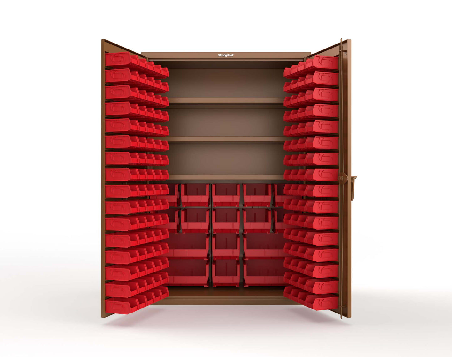 Brown (RAL 8008) / Red (RAL 3001)