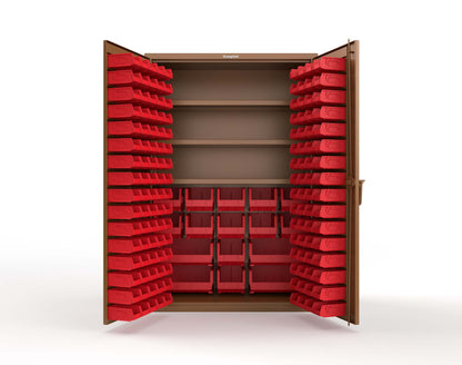 Brown (RAL 8008) / Red (RAL 3001)