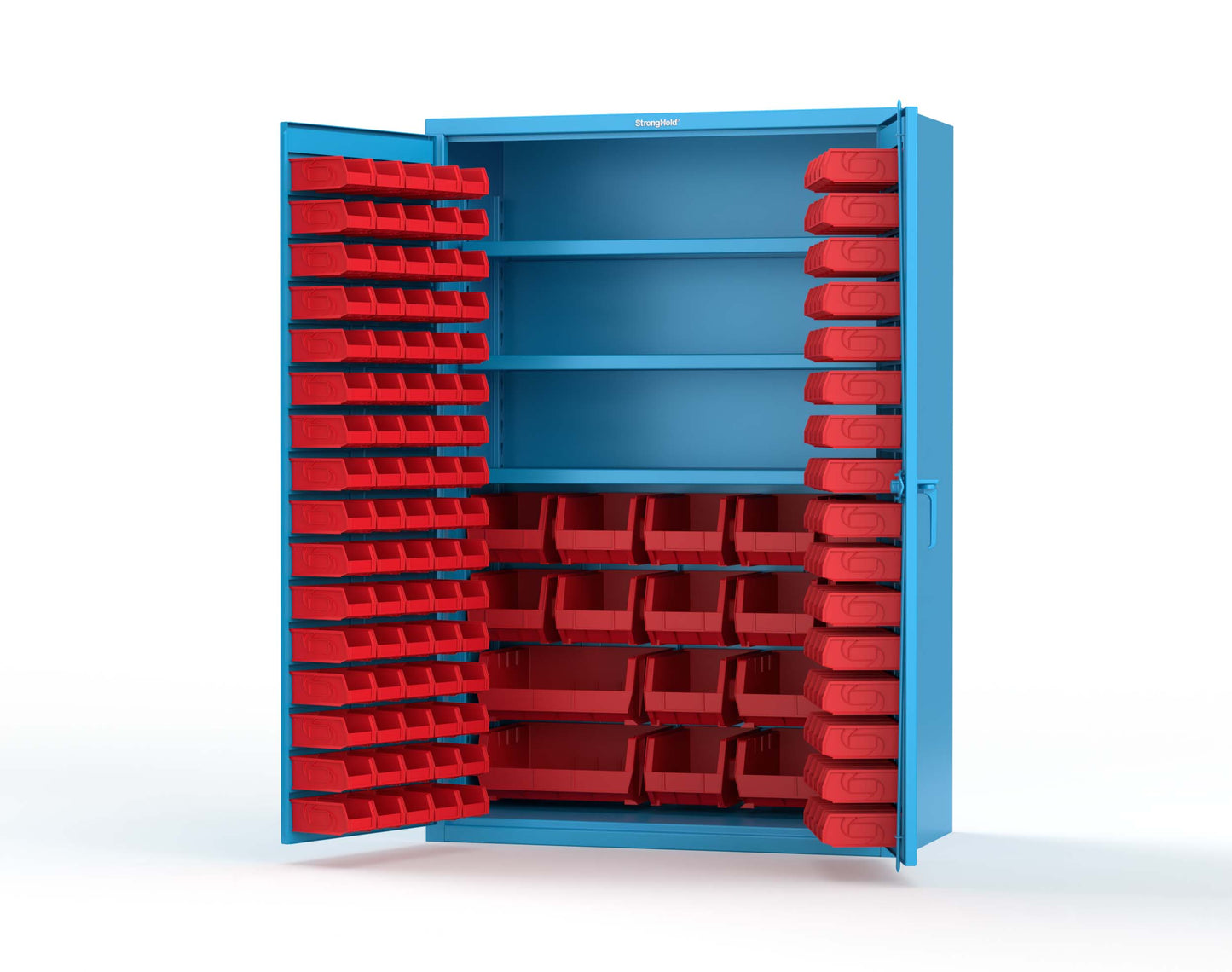 Light Blue (RAL 5012) / Red (RAL 3001)