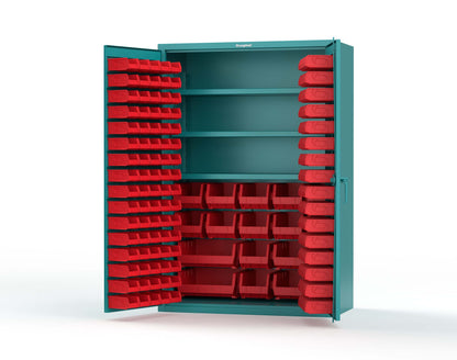 Teal (RAL 5021) / Red (RAL 3001)