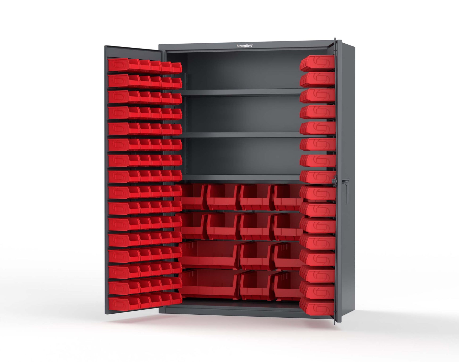 Dark Gray (RAL 7024) / Red (RAL 3001)