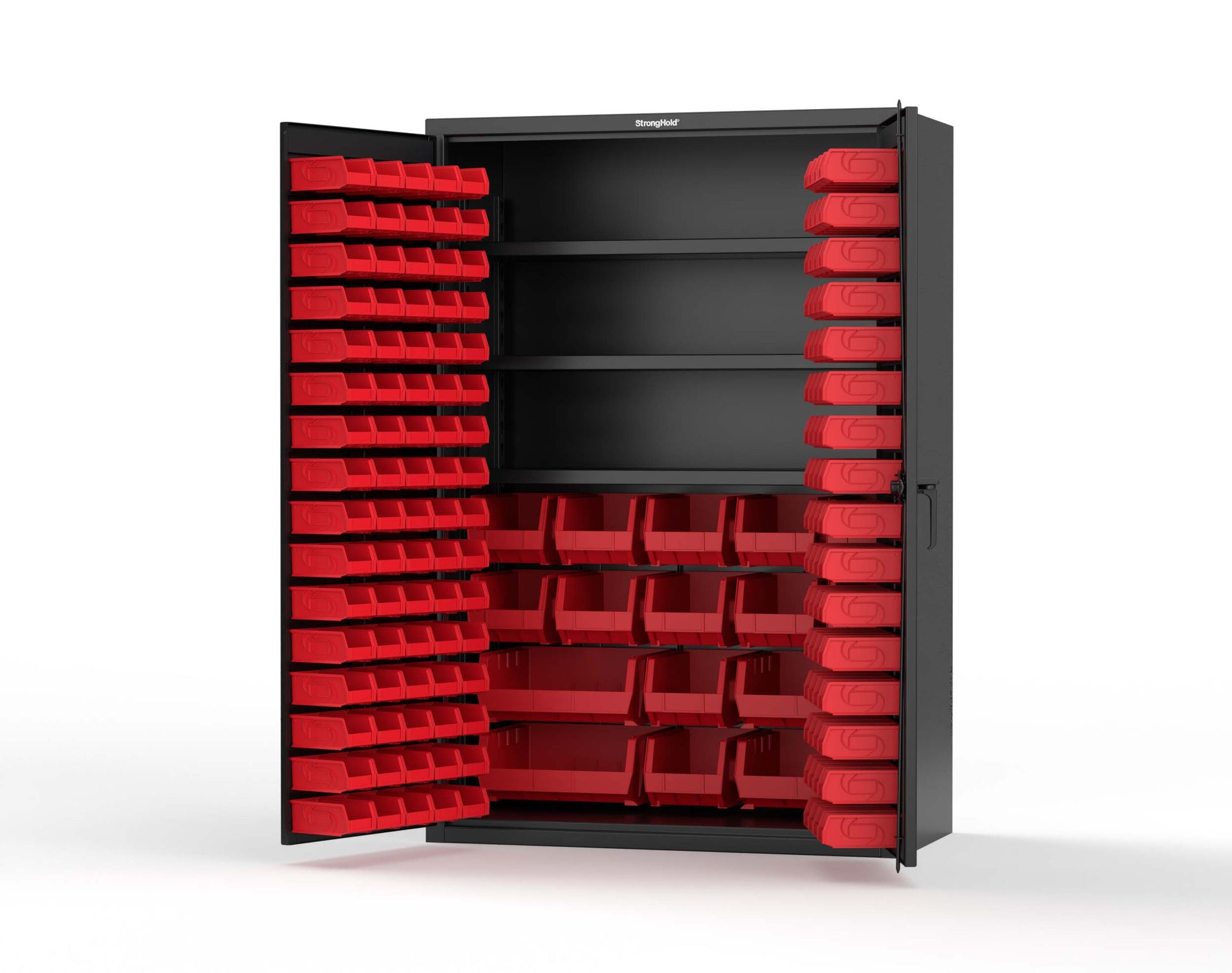 Black (RAL 9005) / Red (RAL 3001)