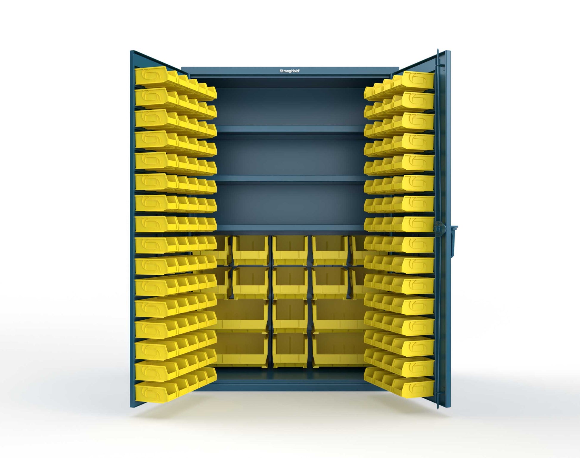 Blue (RAL 5001) / Yellow (RAL 1021)