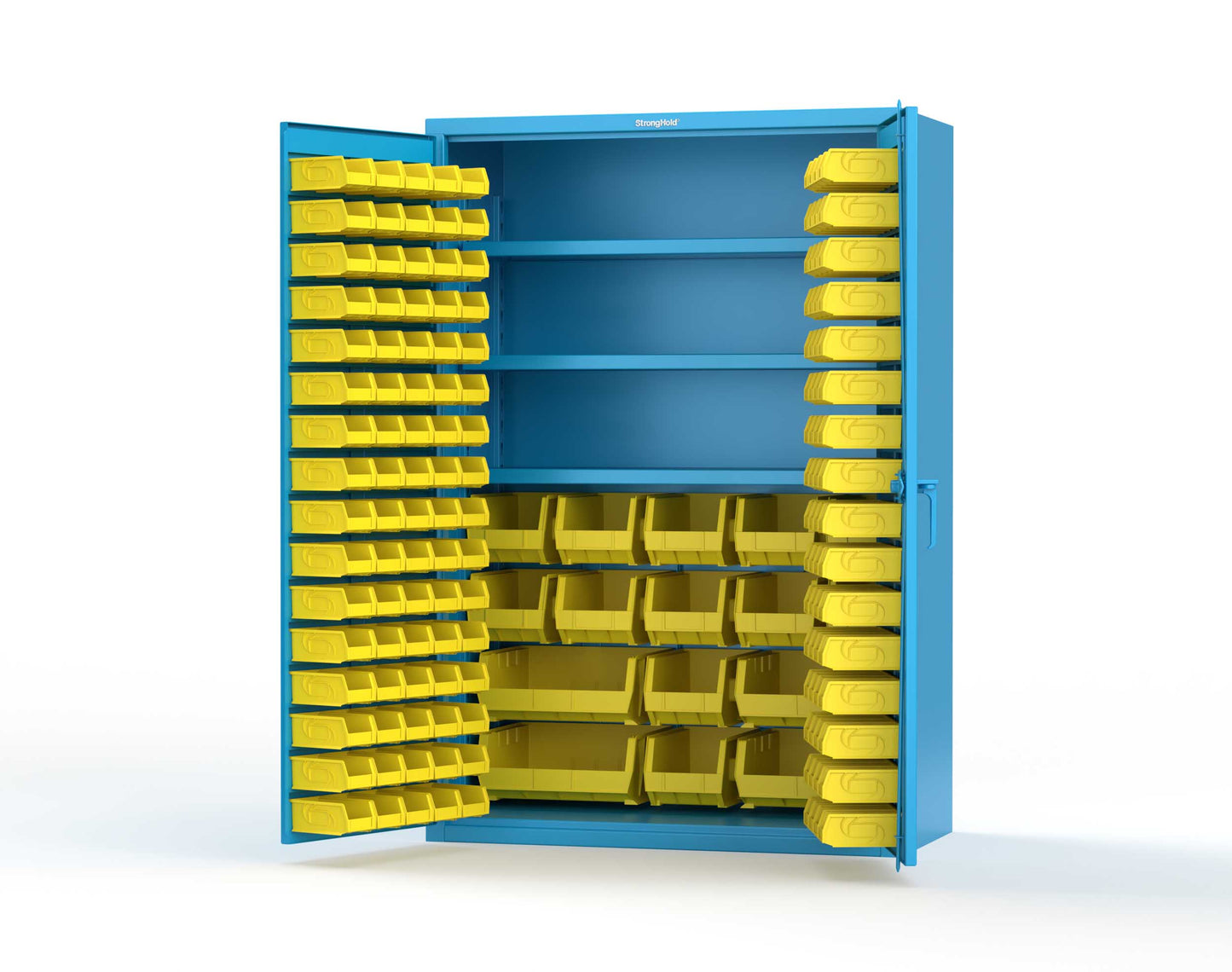 Light Blue (RAL 5012) / Yellow (RAL 1021)