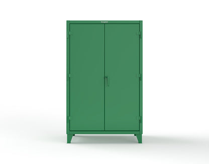Extreme Duty 12 GA Janitorial Cabinet with 4 Shelves - 48 In. W x 24 In. D x 78 In. H - 46-BC-244-6029