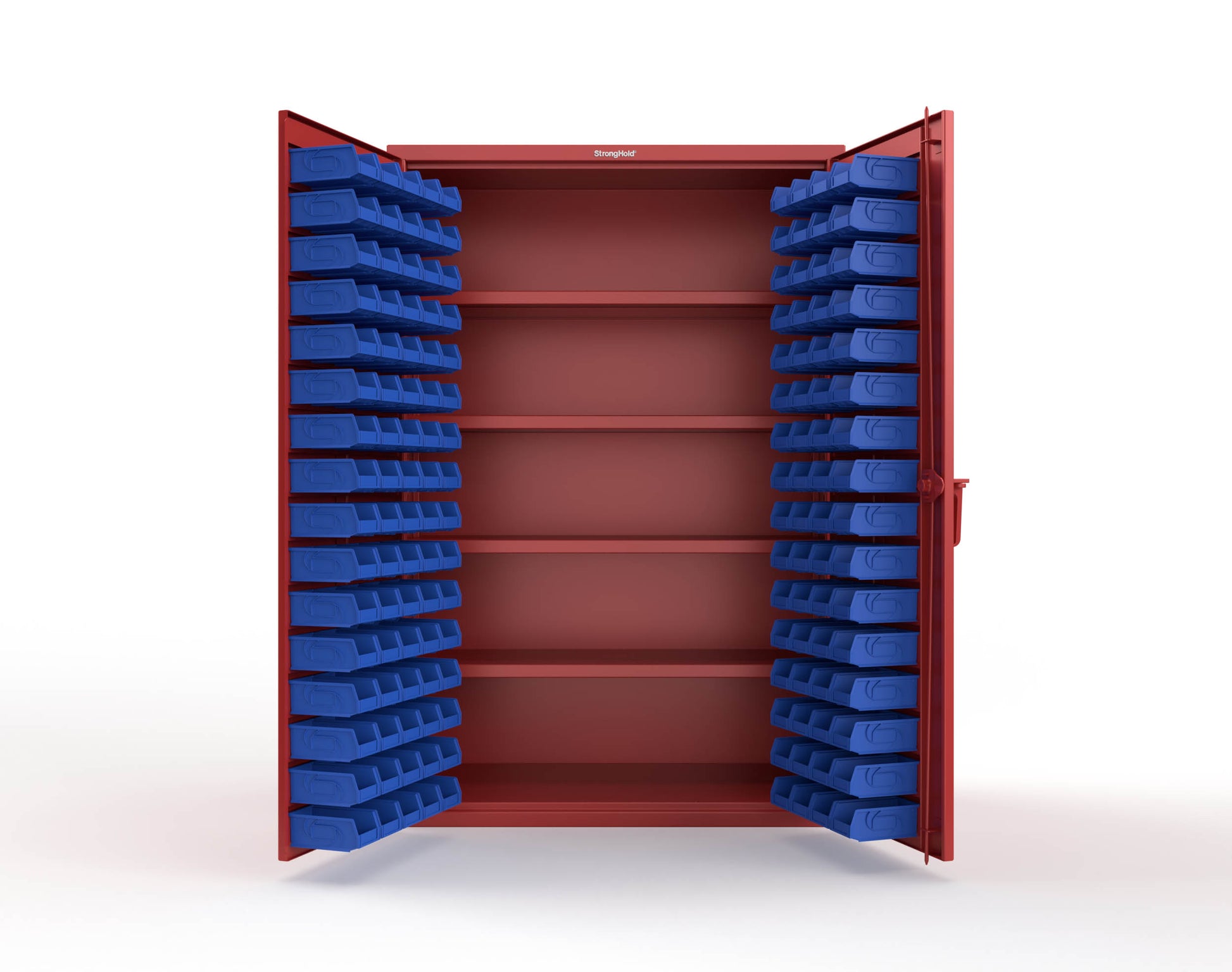 Red (RAL 3001) / Blue (RAL 5001)