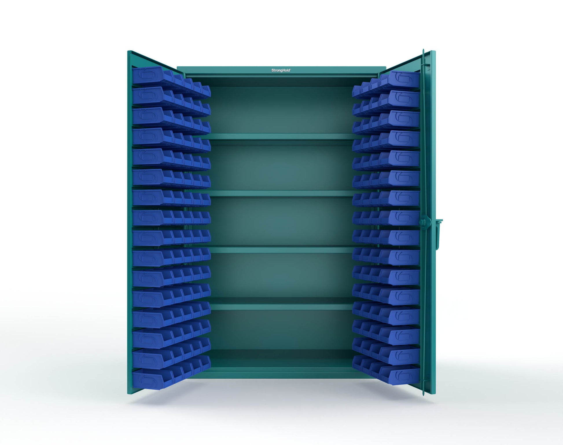 Teal (RAL 5021) / Blue (RAL 5001)