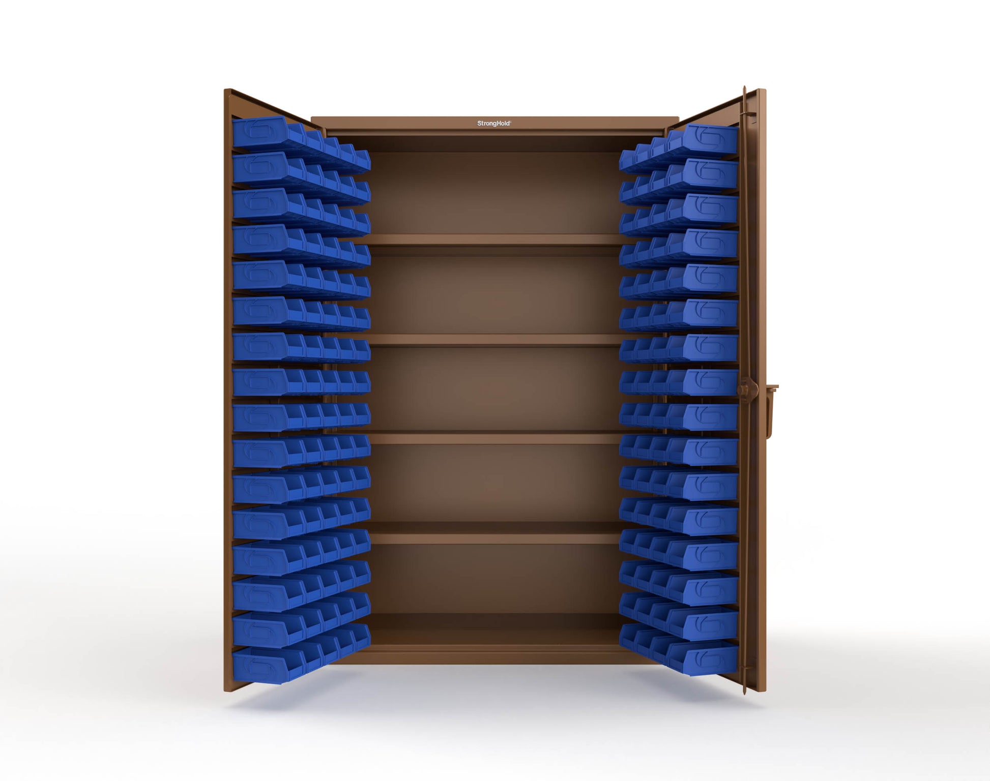 Brown (RAL 8008) / Blue (RAL 5001)