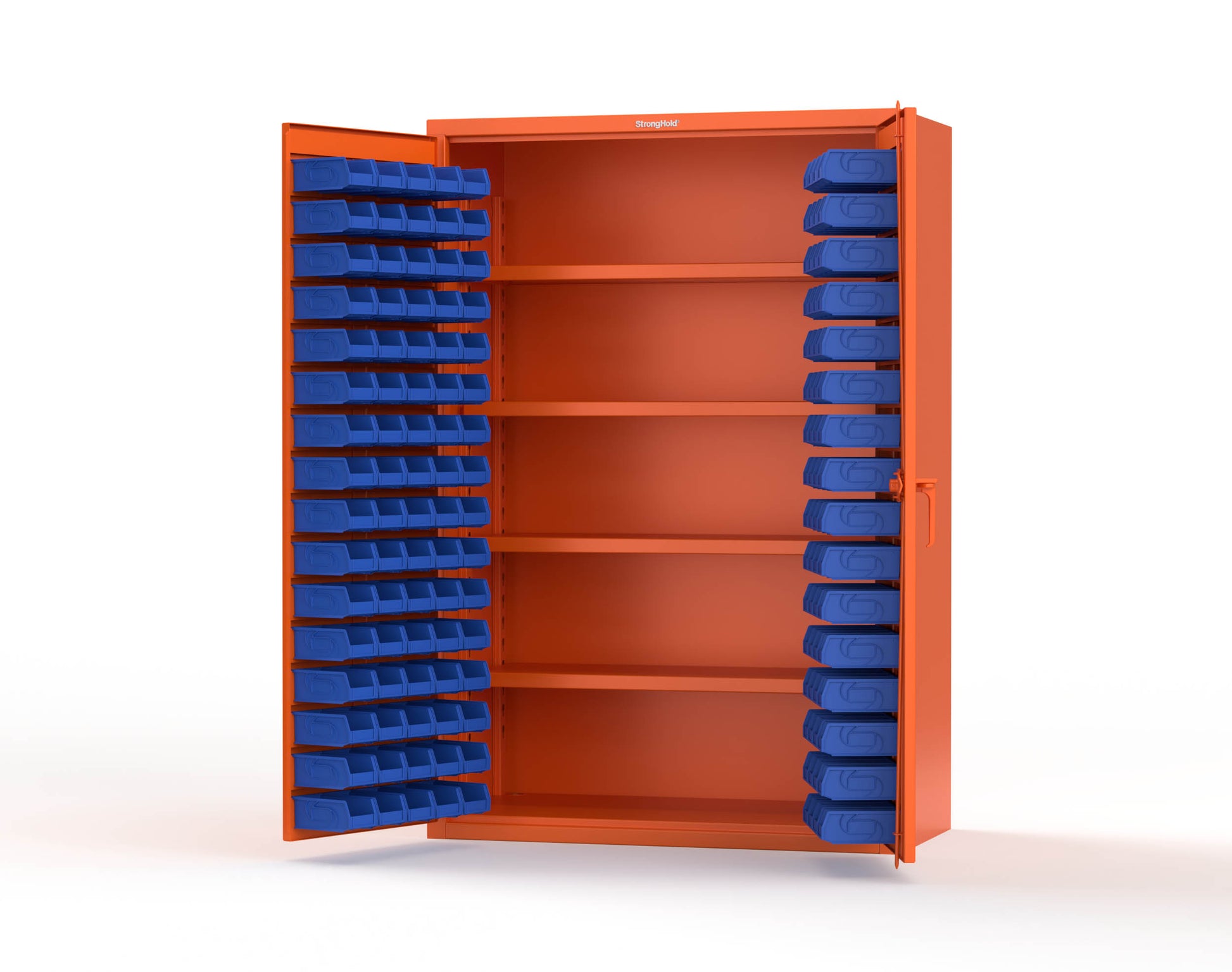 Orange (RAL 2009) / Blue (RAL 5001)