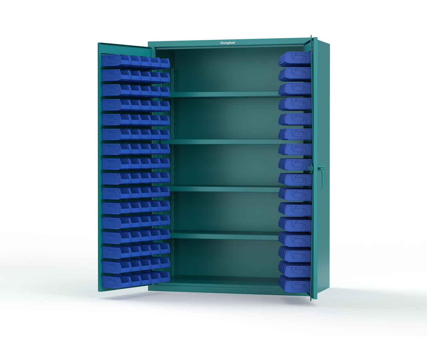 Teal (RAL 5021) / Blue (RAL 5001)