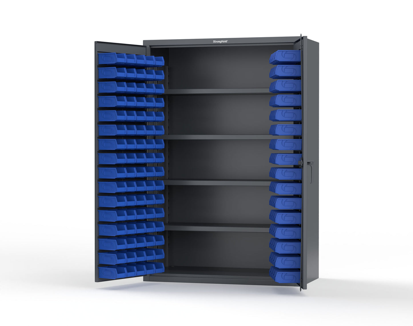 Dark Gray (RAL 7024) / Blue (RAL 5001)