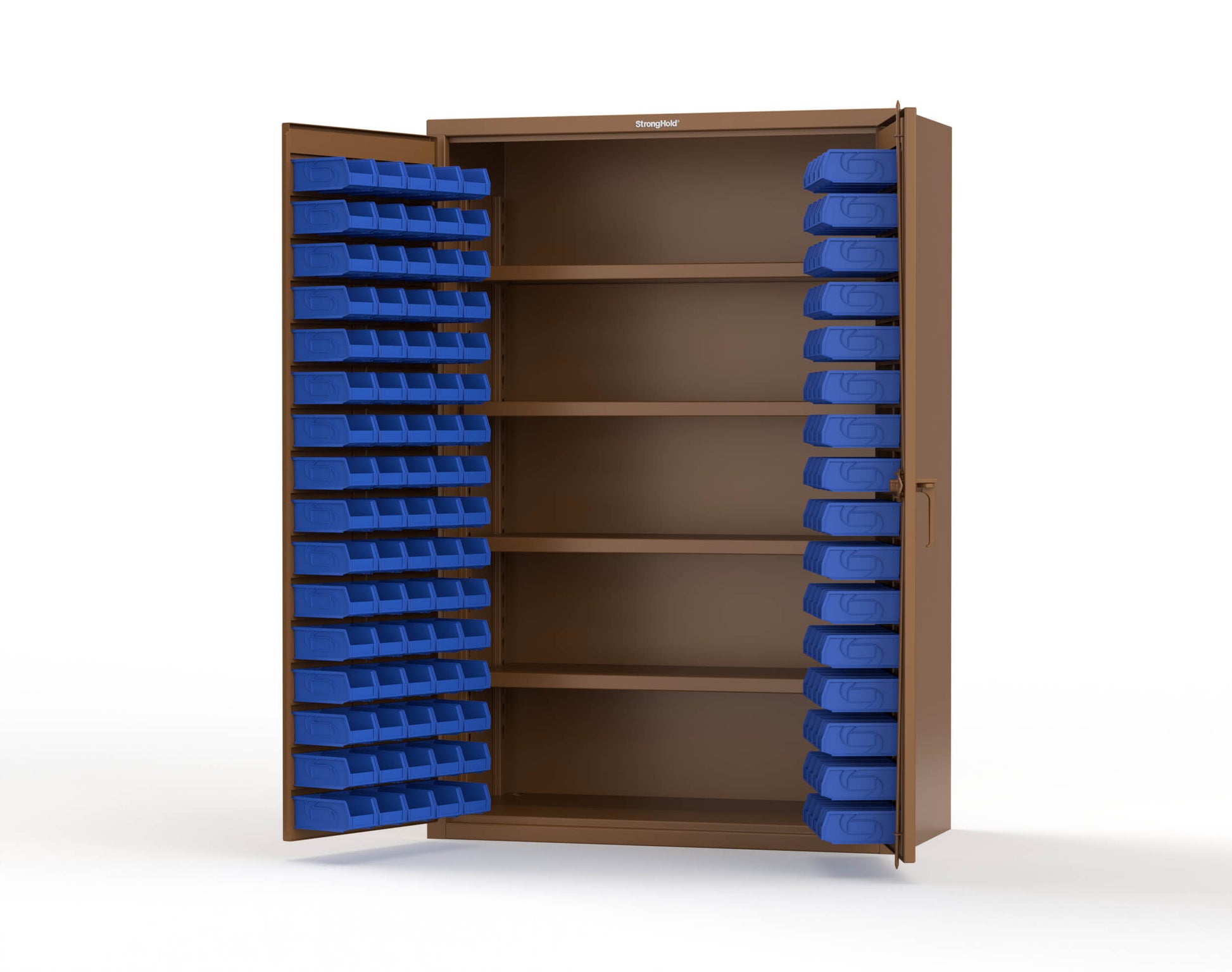 Brown (RAL 8008) / Blue (RAL 5001)