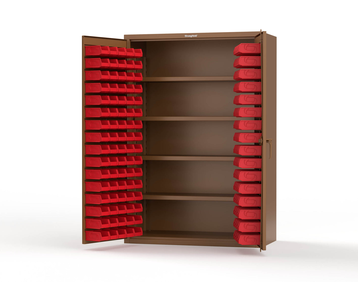 Brown (RAL 8008) / Red (RAL 3001)