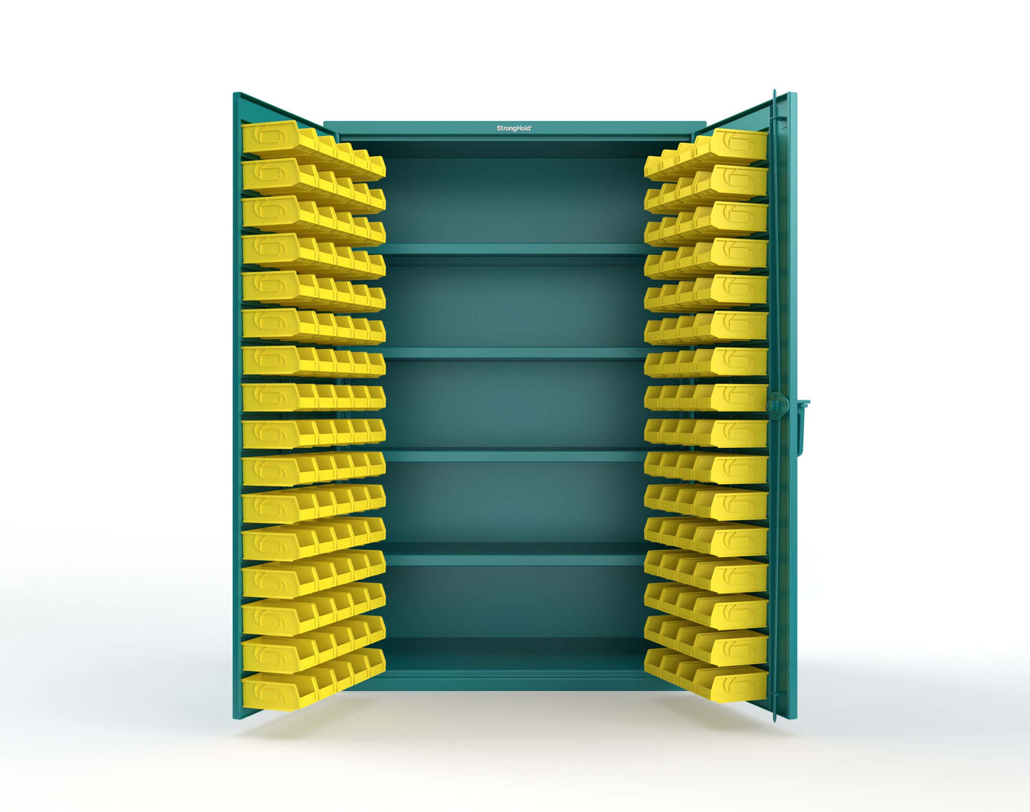 Teal (RAL 5021) / Yellow (RAL 1021)