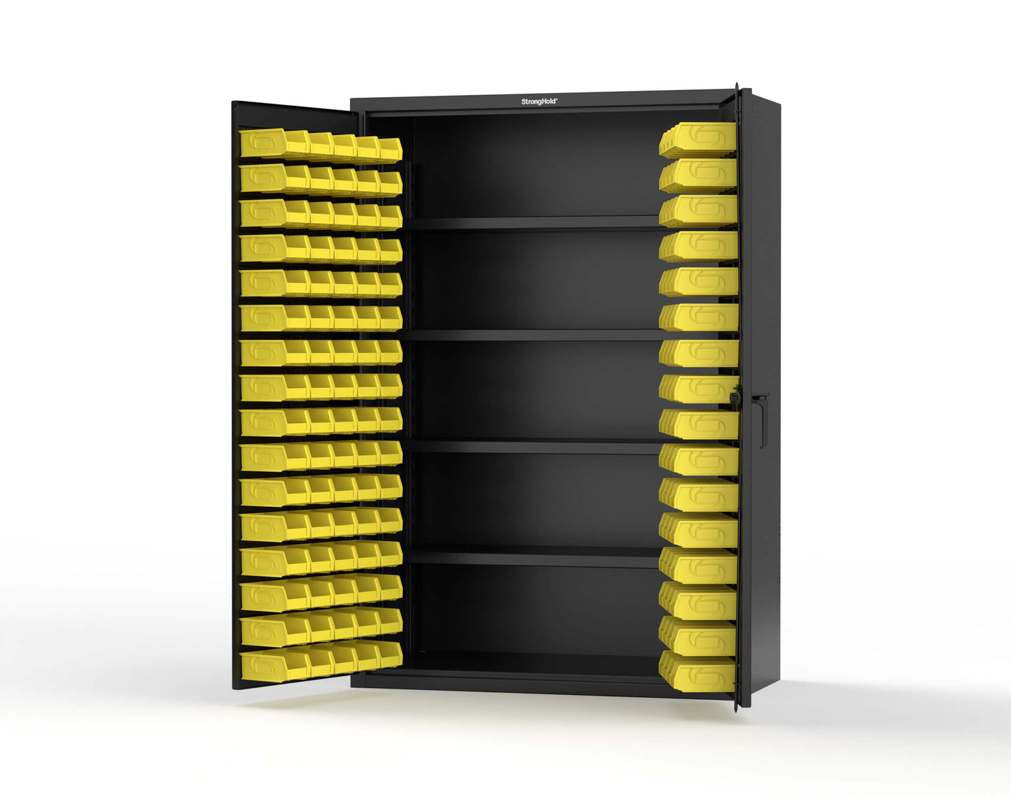 Black (RAL 9005) / Yellow (RAL 1021)