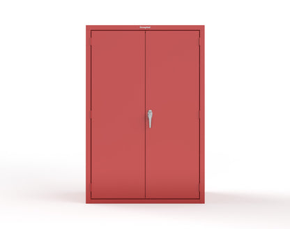 Heavy Duty 18 GA Bin Storage Cabinet - 48 in. W x 18 in. D x 72 in. H - 46-BSC-180-P-3001