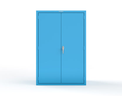 Heavy Duty 18 GA Bin Storage Cabinet - 48 in. W x 18 in. D x 72 in. H - 46-BSC-180-P-5012