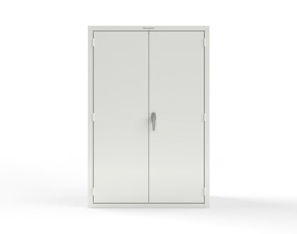 Heavy Duty 18 GA Bin Storage Cabinet - 48 in. W x 18 in. D x 72 in. H - 46-BSC-180-P-9003