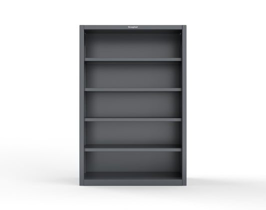 Extreme Duty 12 GA Closed Shelving Unit with 4 Shelves - 48 In. W x 18 In. D x 72 In. H - 46-CSU-184-7024