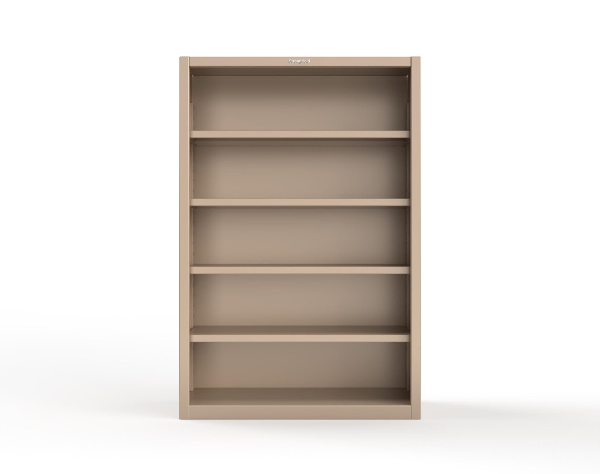 Extreme Duty 12 GA Closed Shelving Unit with 4 Shelves - 48 In. W x 18 In. D x 72 In. H - 46-CSU-184-1019