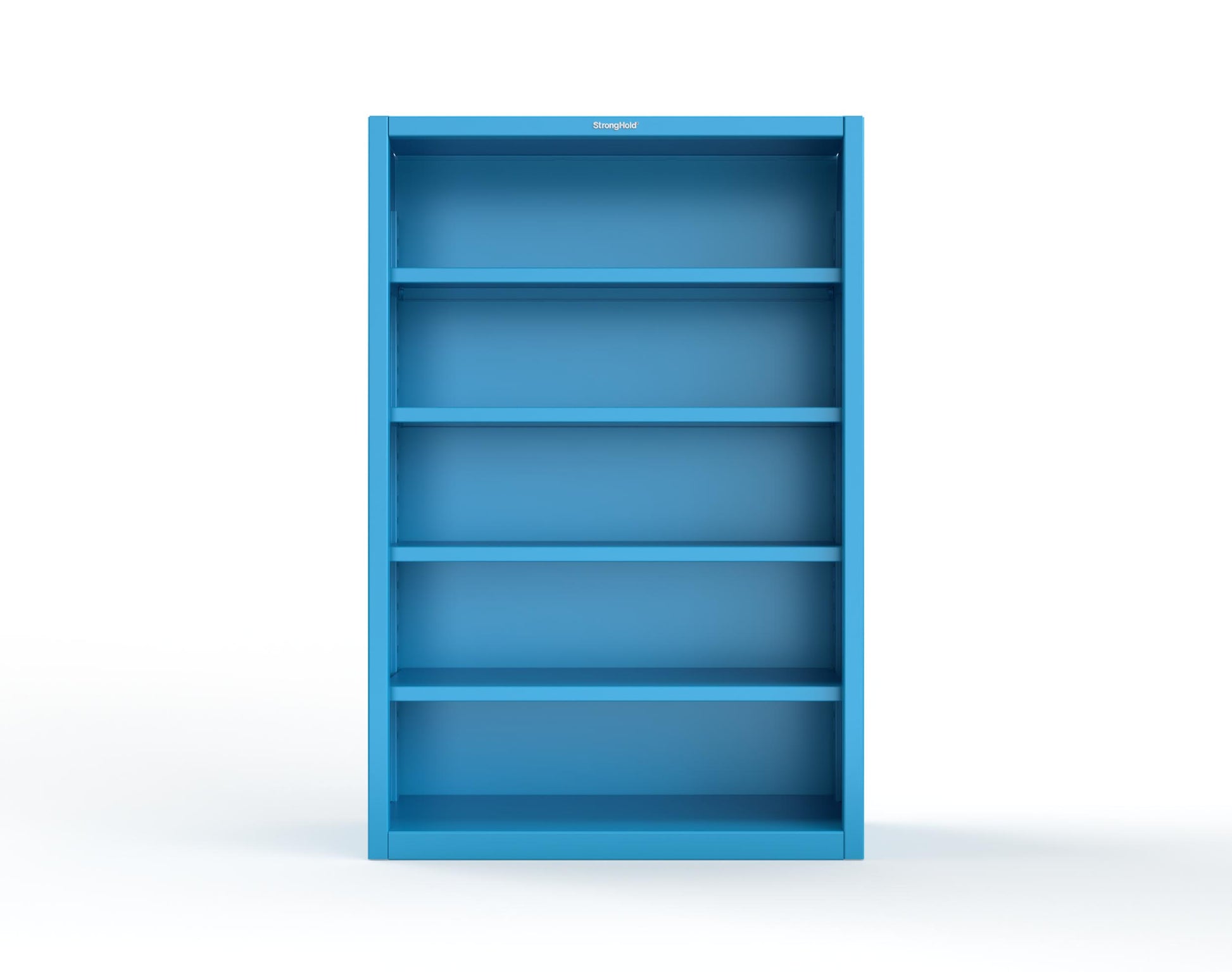 Extreme Duty 12 GA Closed Shelving Unit with 4 Shelves - 48 In. W x 18 In. D x 72 In. H - 46-CSU-184-5012