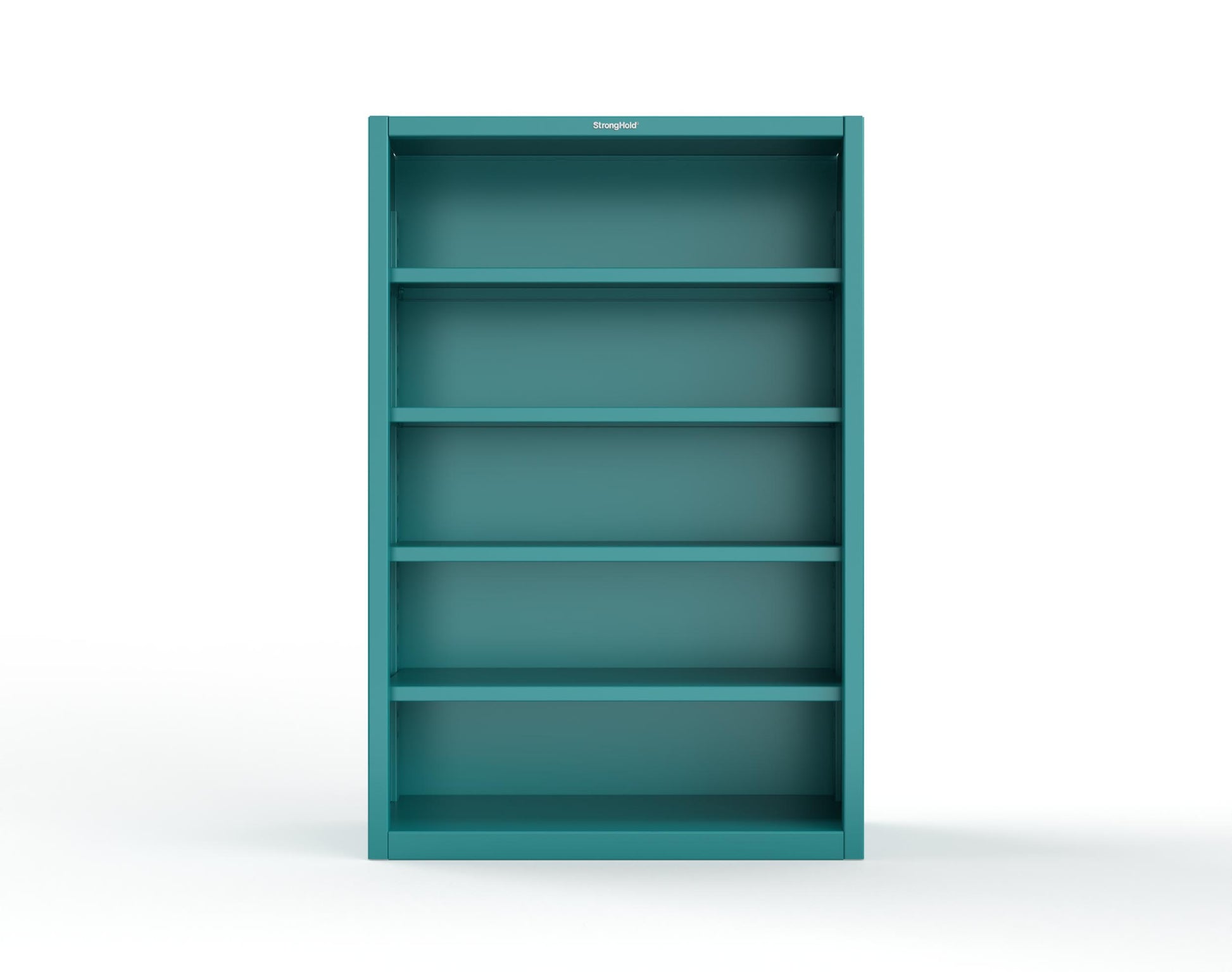 Extreme Duty 12 GA Closed Shelving Unit with 4 Shelves - 48 In. W x 18 In. D x 72 In. H - 46-CSU-184-5021