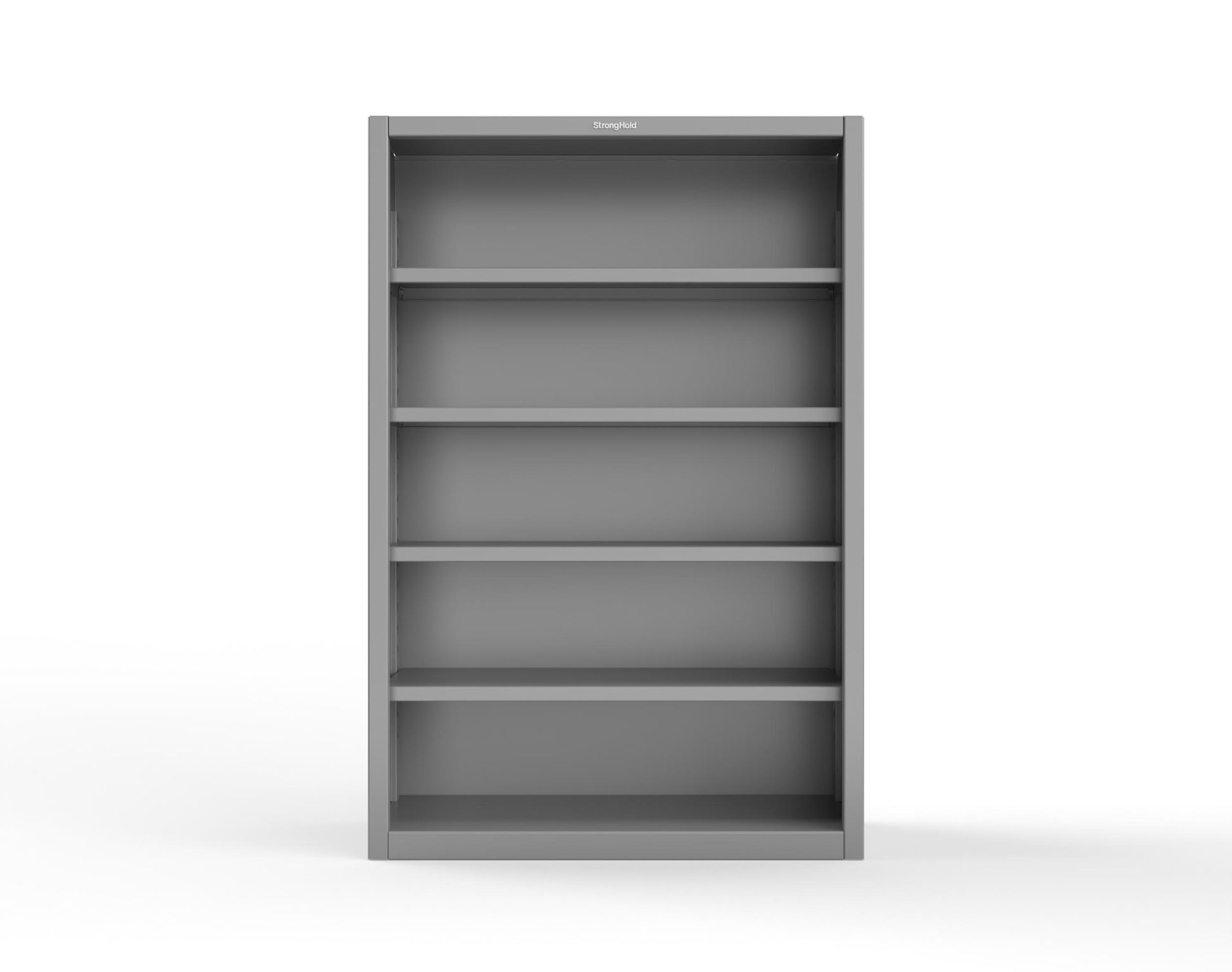 Extreme Duty 12 GA Closed Shelving Unit with 4 Shelves - 48 In. W x 18 In. D x 72 In. H - 46-CSU-184-7037