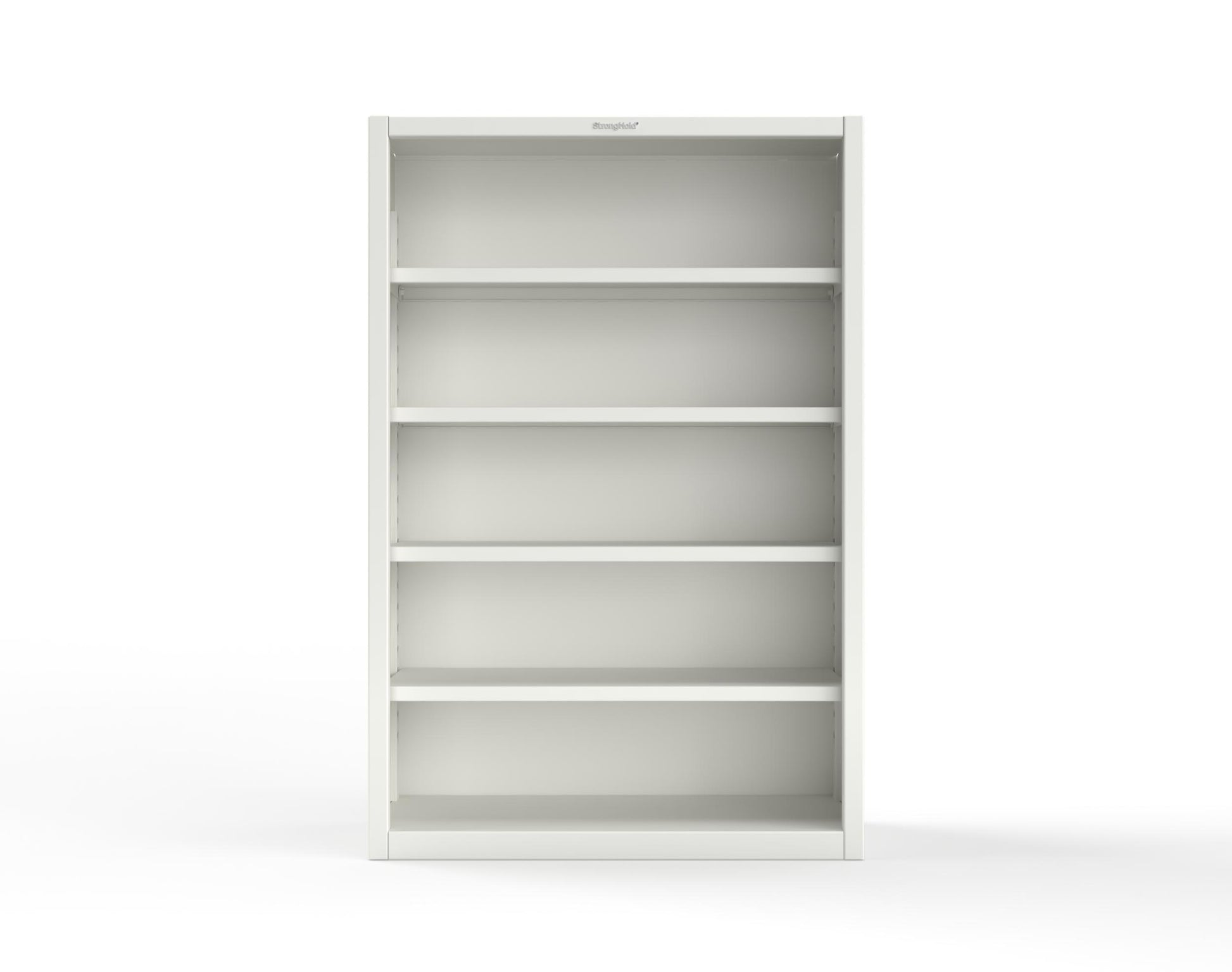 Extreme Duty 12 GA Closed Shelving Unit with 4 Shelves - 48 In. W x 18 In. D x 72 In. H - 46-CSU-184-9003